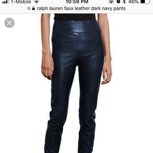 🌟NWT Ralph Lauren faux leather pants 🌟